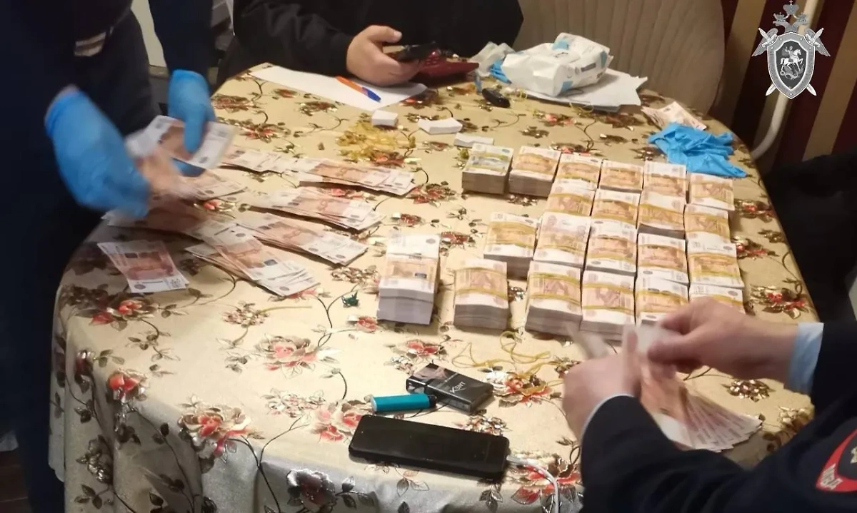 44 млн рублей и $300 тысяч наличными нашли в квартире убийцы байкера в Москве. Фото © Telegram/Столичный СК