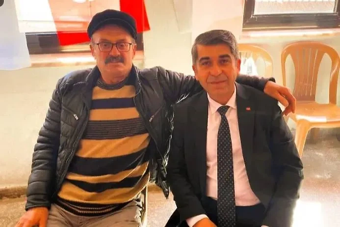 Погибший турецкий политик Мехмет Палаз (справа). Фото © IHA