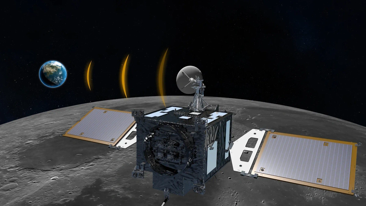 Южнокорейский окололунный зонд Danuri (Korea Pathfinder Lunar Orbiter, сокращённо KPLO). Фото © kari.re.kr