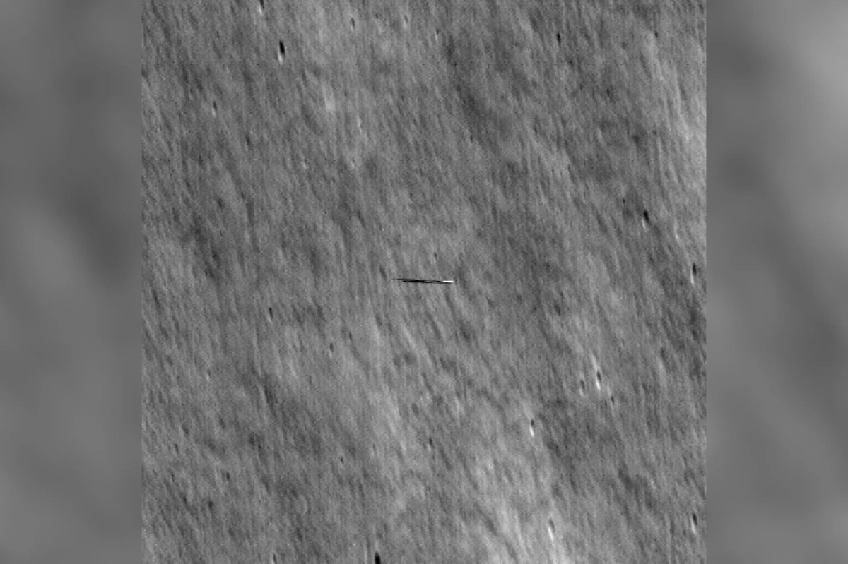 Один из снимков с борта зонда Lunar Reconnaissance Orbiter, сделанных 5–6 марта 2024 года. Фото © nasa.gov