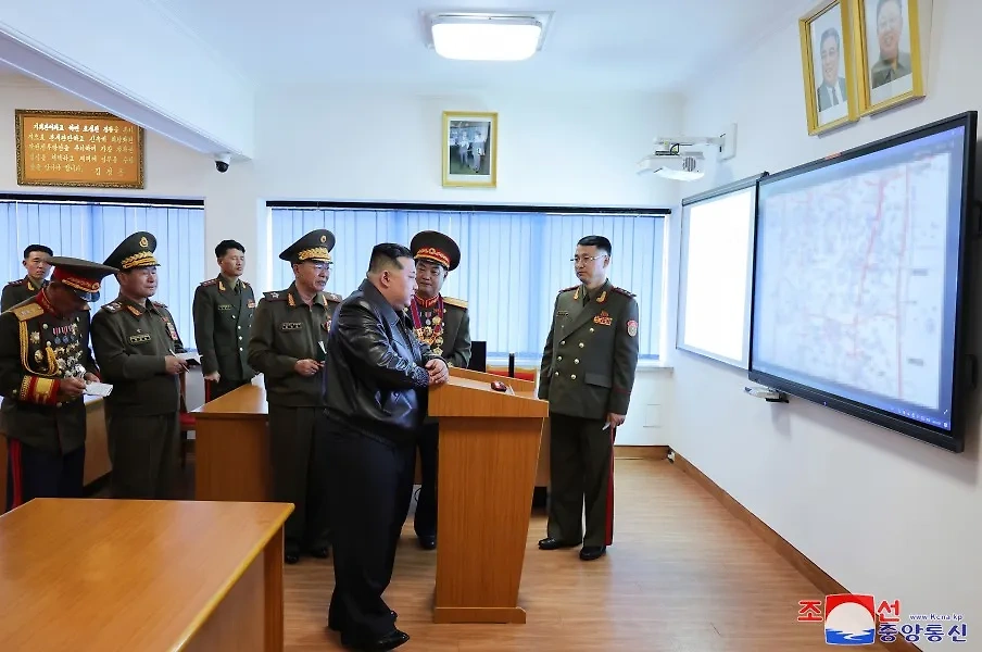 Председатель КНДР Ким Чен Ын. Фото © kcna.kp