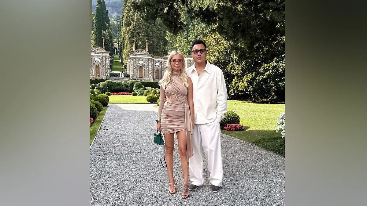 Дмитрий Портнягин с женой. Фото © Instagram (соцсеть запрещена в РФ; принадлежит корпорации Meta, которая признана в РФ экстремистской) / portnyagin