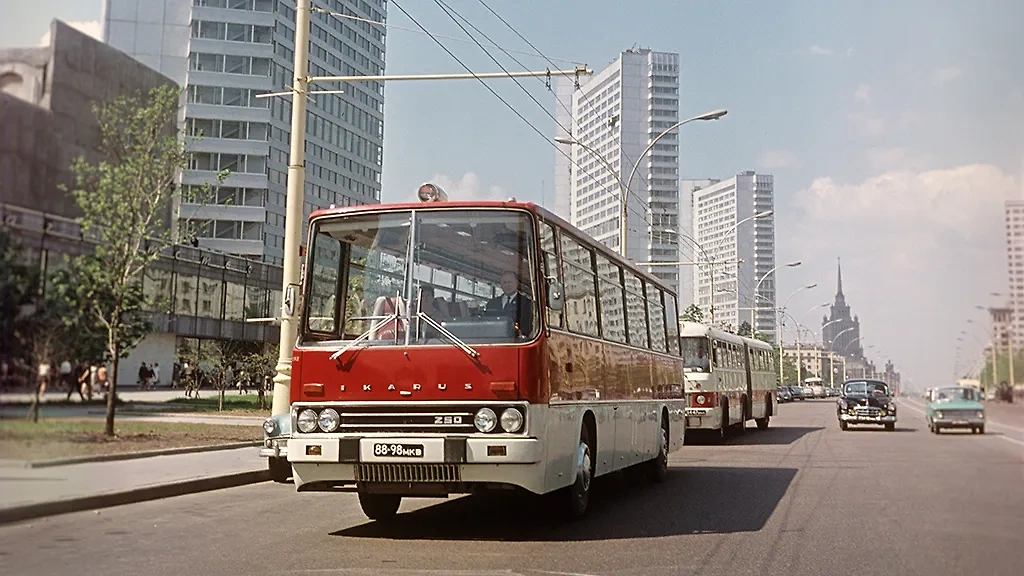 Закупки венгерских "Икарусов" начались в 1973 году. Фото © ТАСС / Виктор Янков