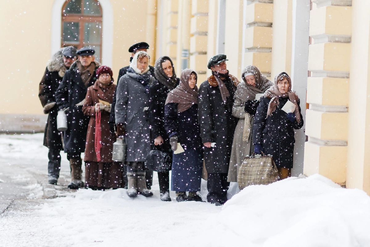 Съёмки сериала "Осталась одна Таня". Фото © Предоставлено Life.ru