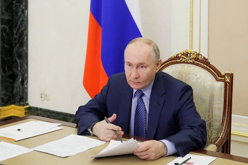 Президент РФ Владимир Путин. Обложка © ТАСС / Гавриил Григоров