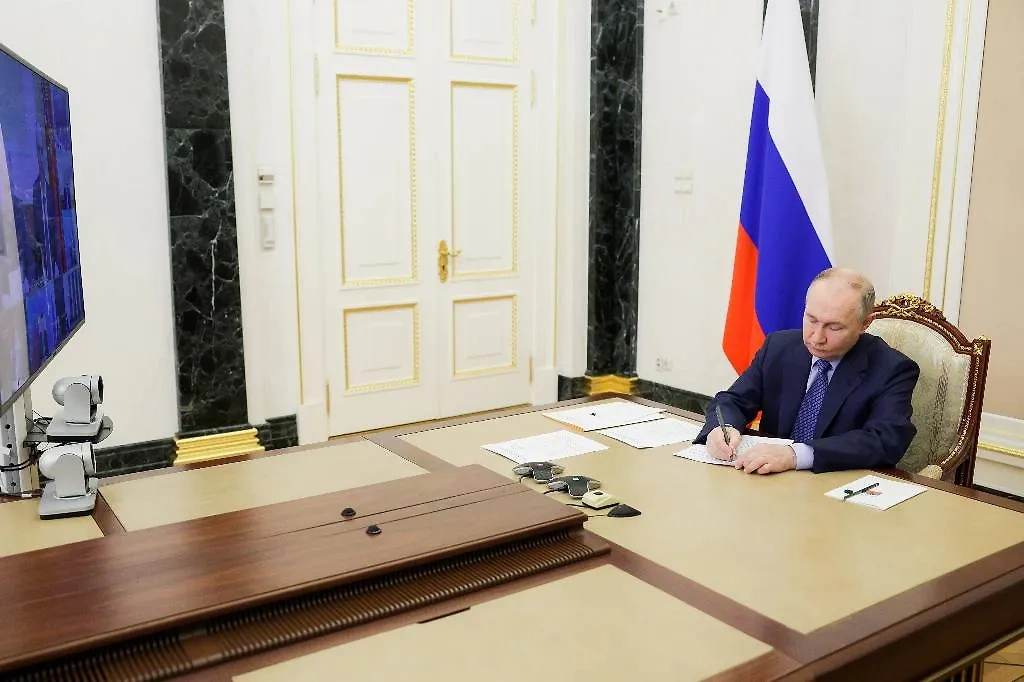 Владимир Путин. Обложка © ТАСС / Гавриил Григоров