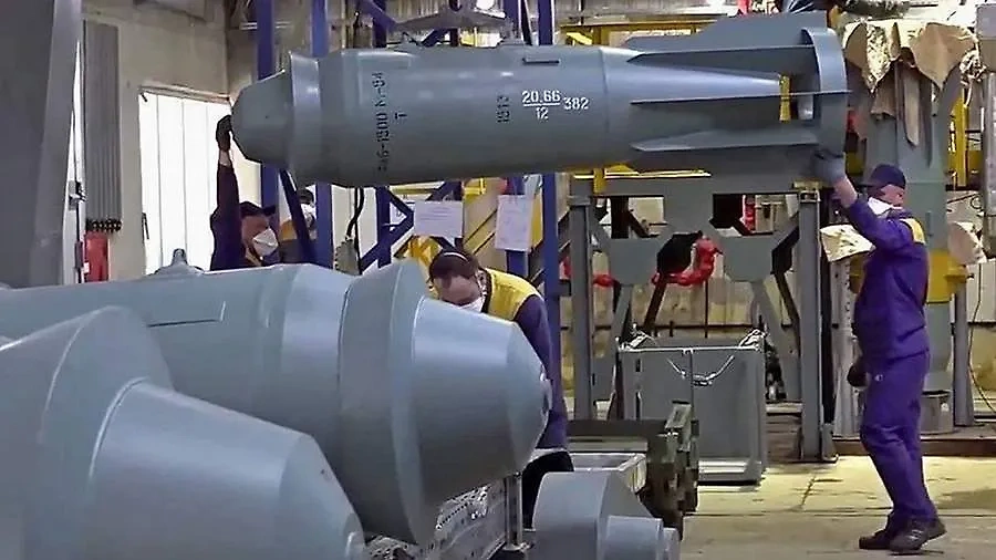 Paveway IV — это планирующая бомба с лазерным и GPS-наведением весом 227 кг. Фото © Пресс-служба Минобороны РФ