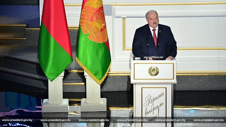 Александр Лукашенко. Фото © Telegram / ЦИК Белоруссии