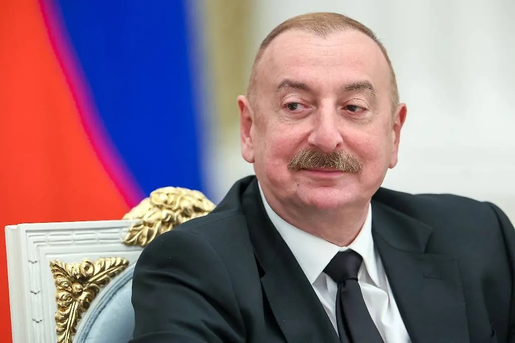 Президент Азербайджана Ильхам Алиев. Обложка © ТАСС / Софья Сандурская