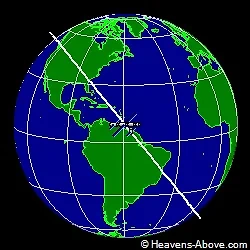 Наклонение орбиты МКС к земному экватору. Фото © artemjew.ru