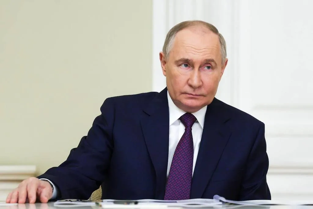 Президент РФ Владимир Путин. Обложка © ТАСС / Гавриил Григоров