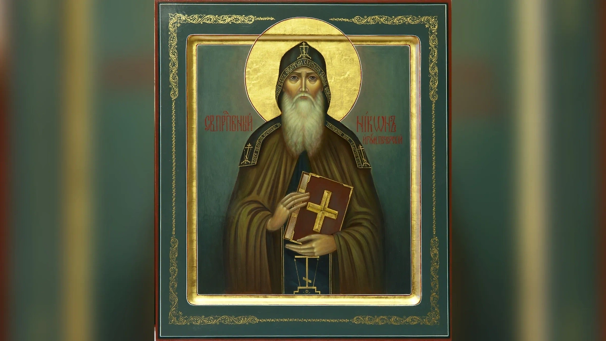 Икона Преподобного Никона Печерского. Фото © azbyka.ru