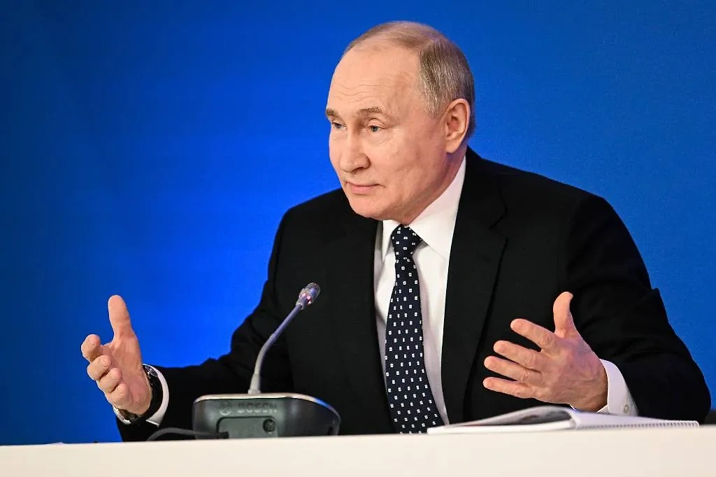 Президент РФ Владимир Путин. Обложка © ТАСС / Павел Бедняков