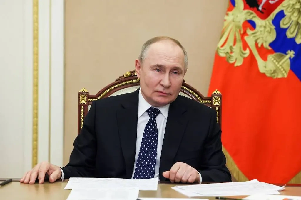 Президент РФ Владимир Путин. Обложка © ТАСС / Пресс-служба Президента / Михаил Метцель