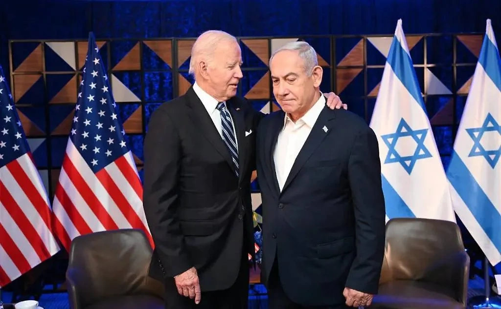Президент США Джо Байден и премьер-министр Израиля Биньямин Нетаньяху. Обложка © ТАСС / Zuma