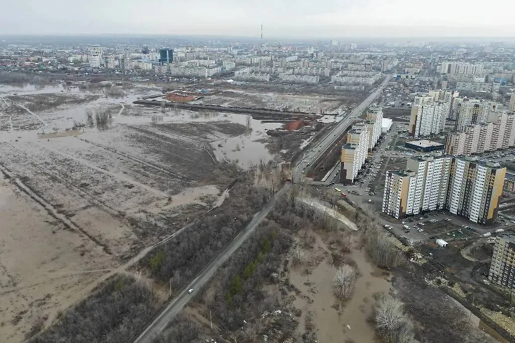 Паводок в Оренбурге. Обложка © ТАСС / Кирилл Лебедев