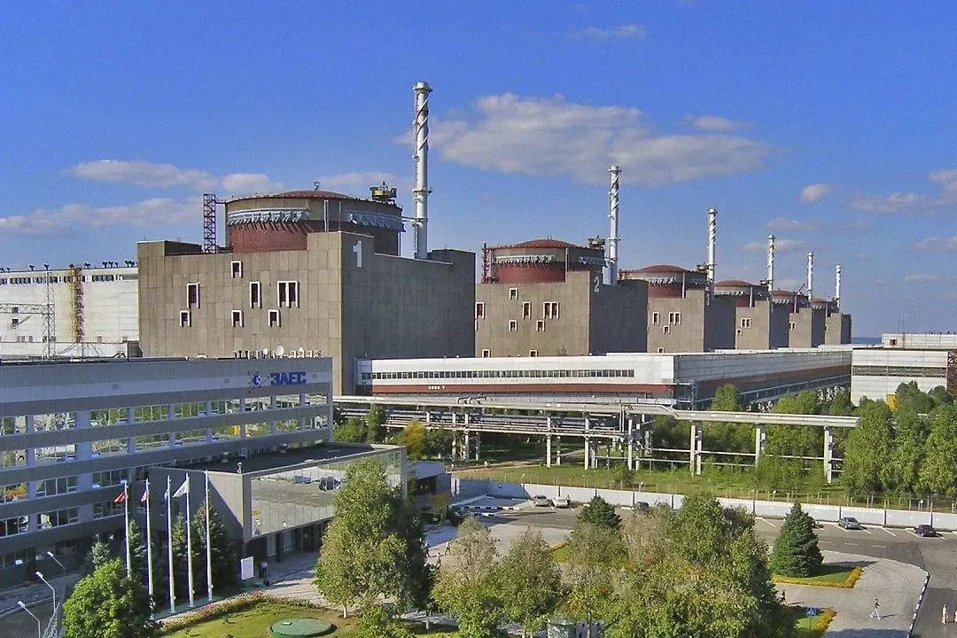 Запорожская атомная электростанция. Обложка © Telegram / ЗАЭС. Официально
