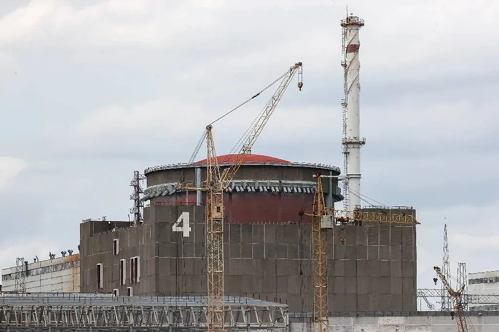 Четвёртый энергоблок Запорожской АЭС. Обложка © ТАСС / Александр Полегенько