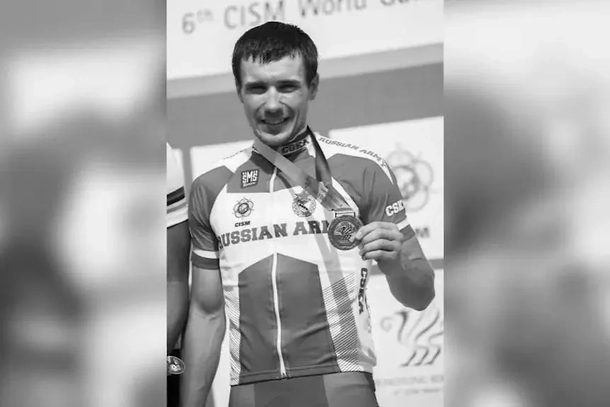 Алексей Цатевич. Обложка © Telegram / Федерация велосипедного спорта России