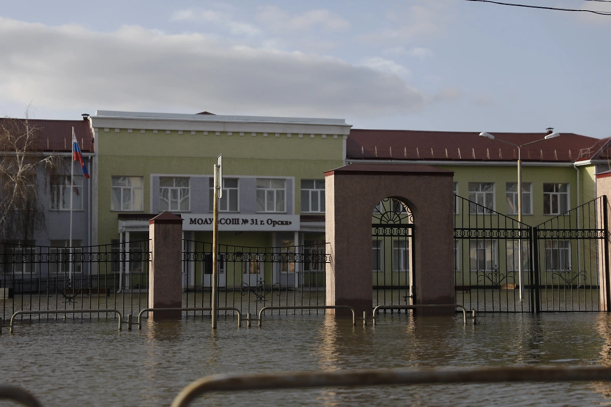 Паводок в городе Орске Оренбургской области. Фото © Life.ru