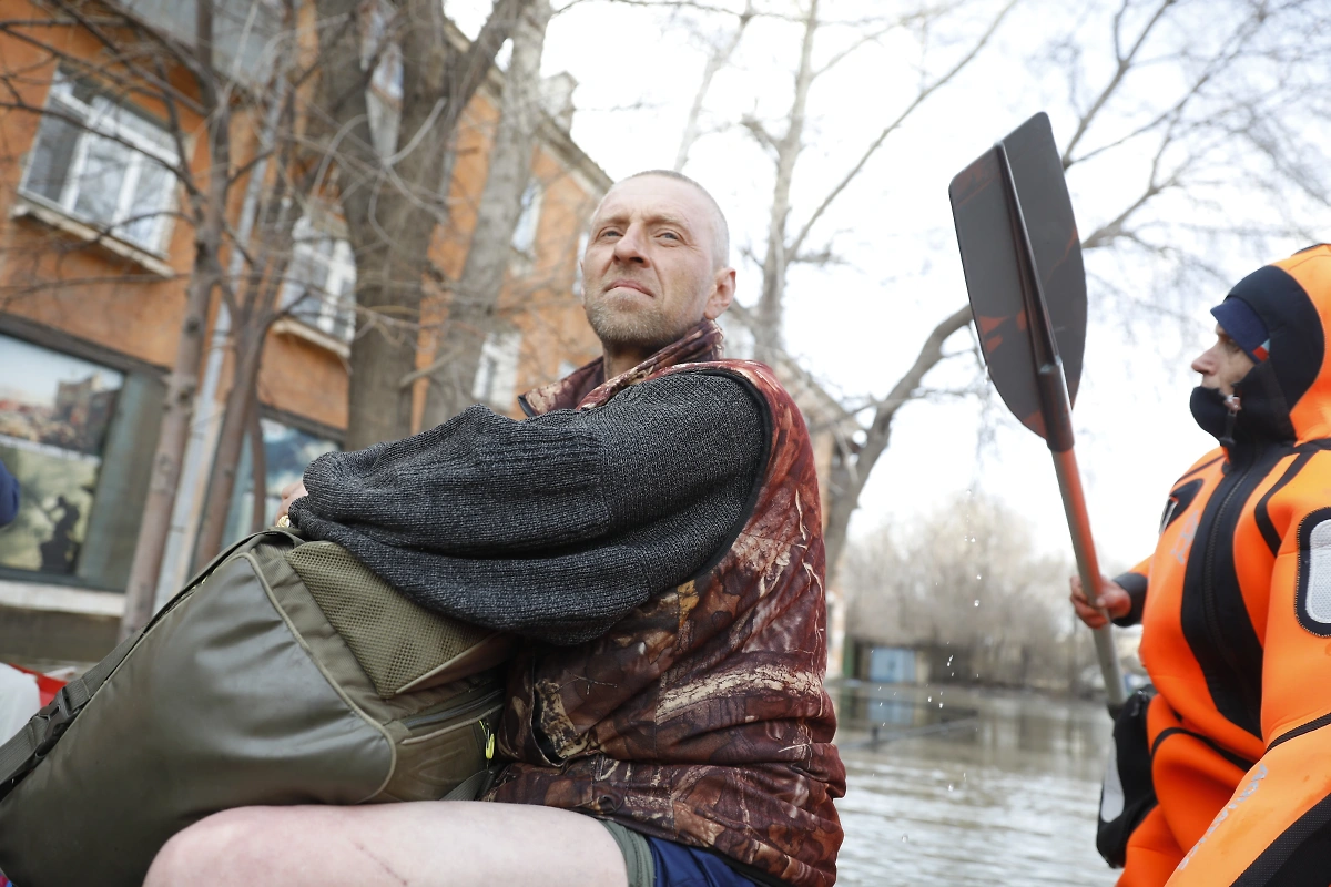 Паводки в Оренбургской области. Обложка © Life.ru / Андрей Тишин 