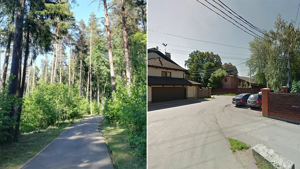 Территория ДСЭ "Осень" в рублёвском посёлке Немчиново. Фото © Google