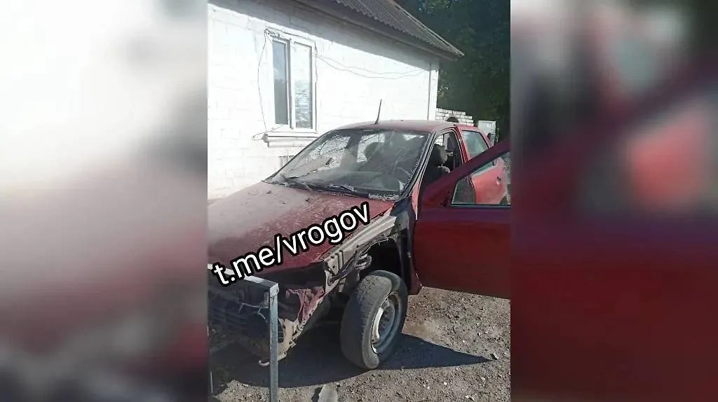 Последствия обстрела Запорожской области. Фото © Telegram / Владимир Рогов