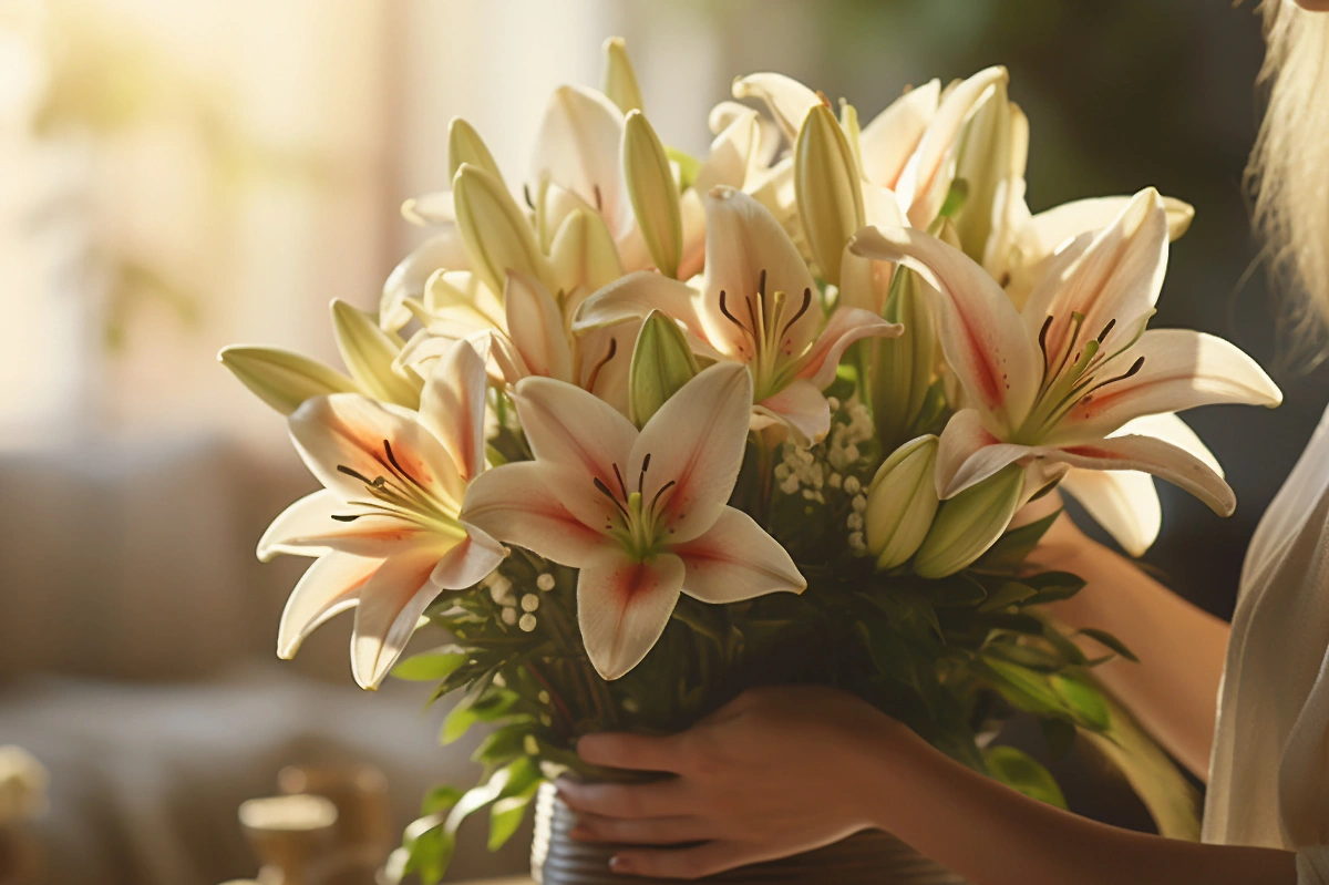 Некоторые домохозяйки считают, что цветок лилии способен снять даже очень сильный приступ мигрени. Фото © Freepik