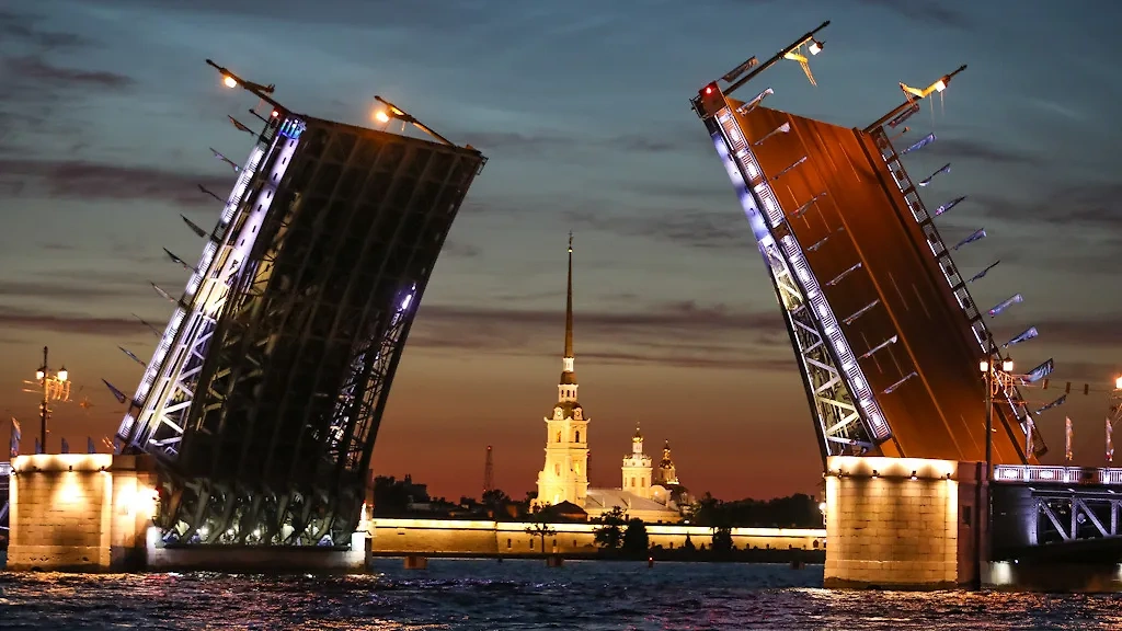 Дворцовый мост в Санкт-Петербурге. Обложка © ТАСС / Роман Пименов