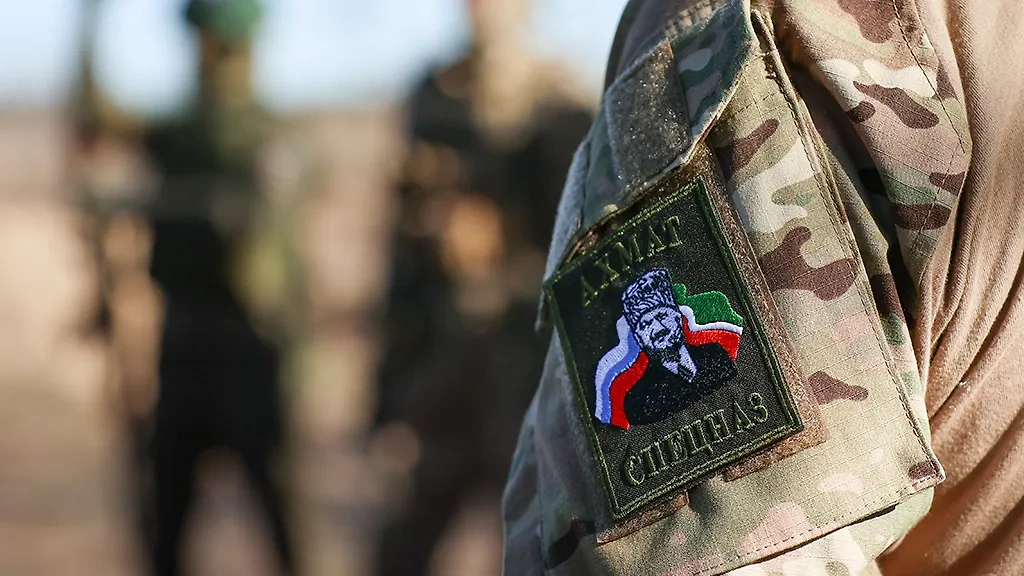 Бойцы спецназа "Ахмат". Обложка © ТАСС / Александр Река