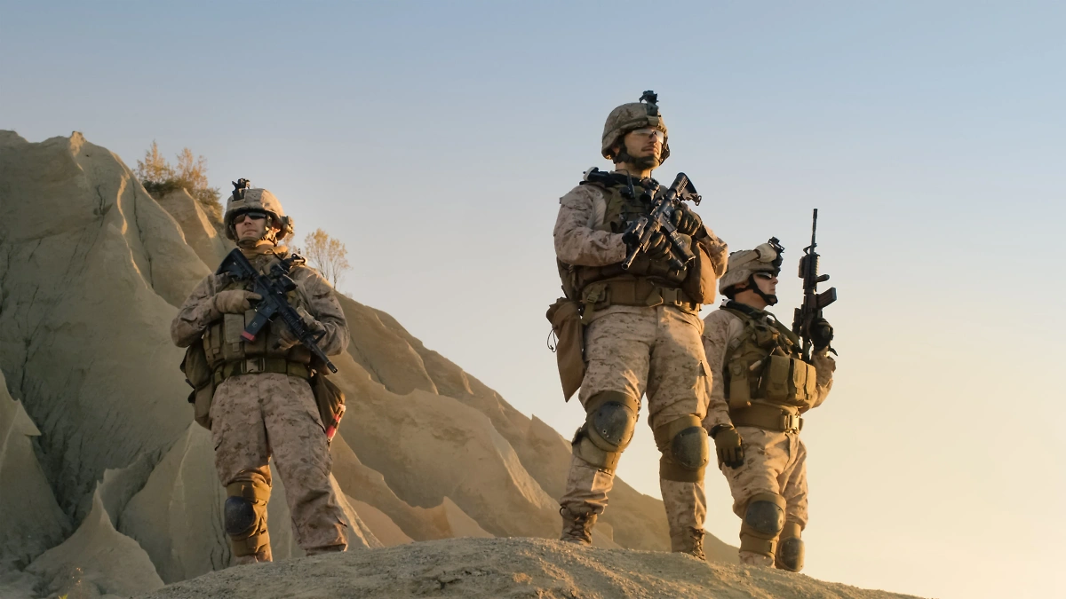 Американские солдаты. Обложка © Shutterstock / FOTODOM