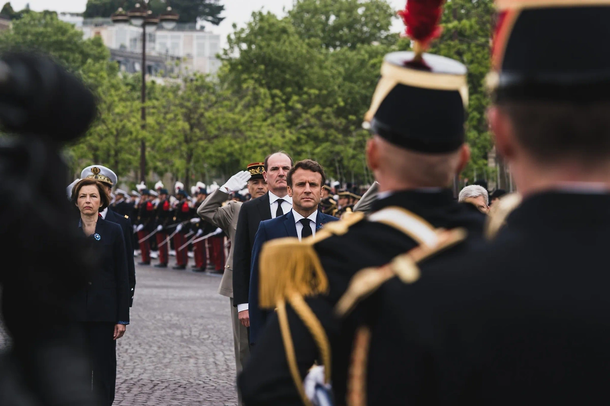 Президент Франции Эмманюэль Макрон. Фото © Facebook (соцсеть запрещена в РФ; принадлежит корпорации Meta, которая признана в РФ экстремистской) / Emmanuel Macron 