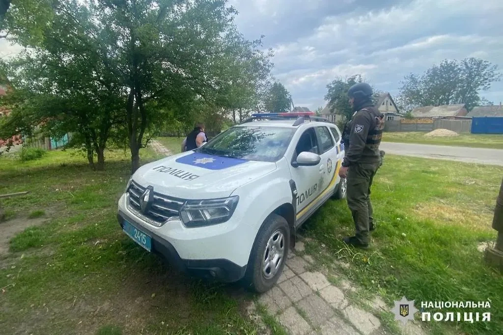 Нацполиция Украины сообщила об эвакуации жителей Харьковщины. Обложка © Telegram / Поліція Харківської області