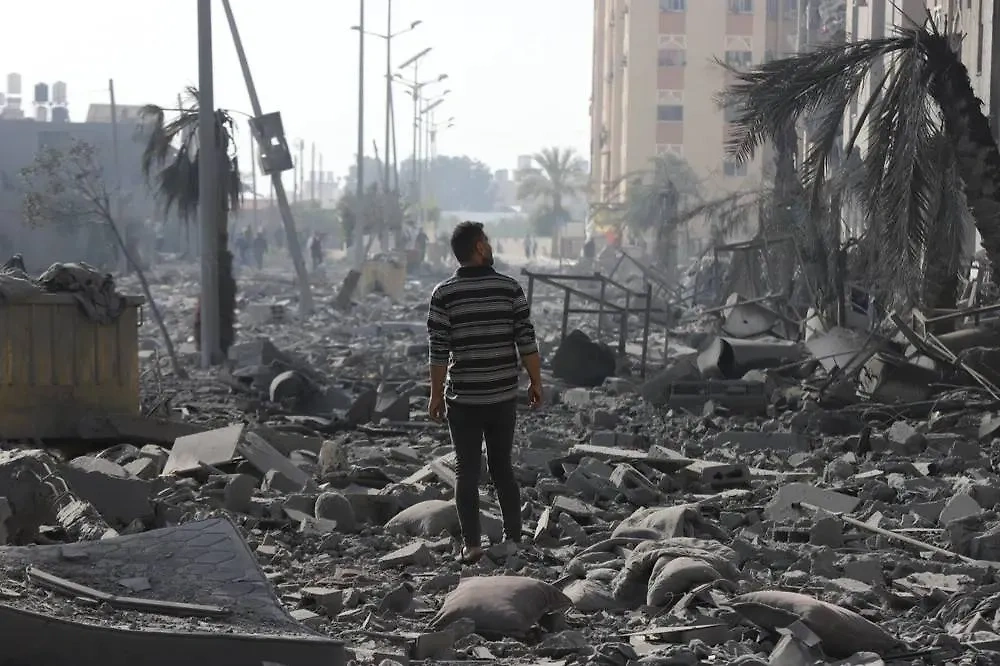 Последствия израильских бомбардировок в секторе Газа. Фото © Shutterstock / mohammad abu elsebah