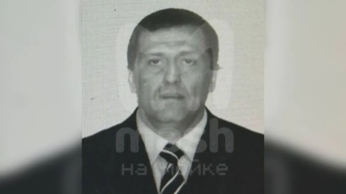 59-летний Лечи Алханов, стрелявший в полицейских в Петербурге. Фото © Telegram / "Mash на Мойке"