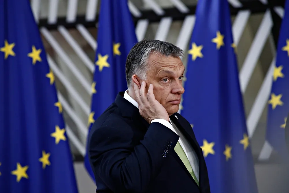 Премьер-министр Венгрии Виктор Орбан. Обложка © Shutterstock / FOTODOM / Alexandros Michailidis