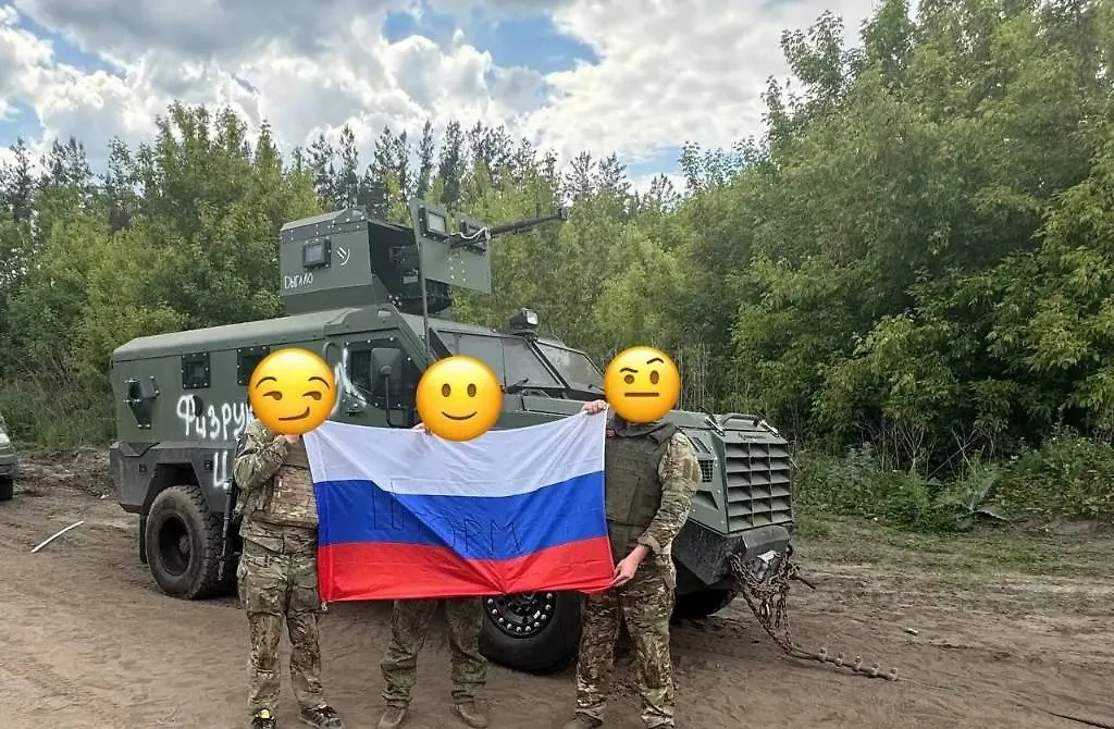 В Волчанске российские военные оставили ВСУ без бронеавтомобиля Roshel Senator. Фото © Telegram / Русское оружие