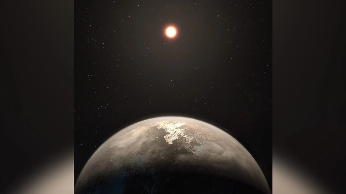 Экзопланета Росс 128 b в представлении художника. Фото © Wikipedia / ESO / M. Kornmesser