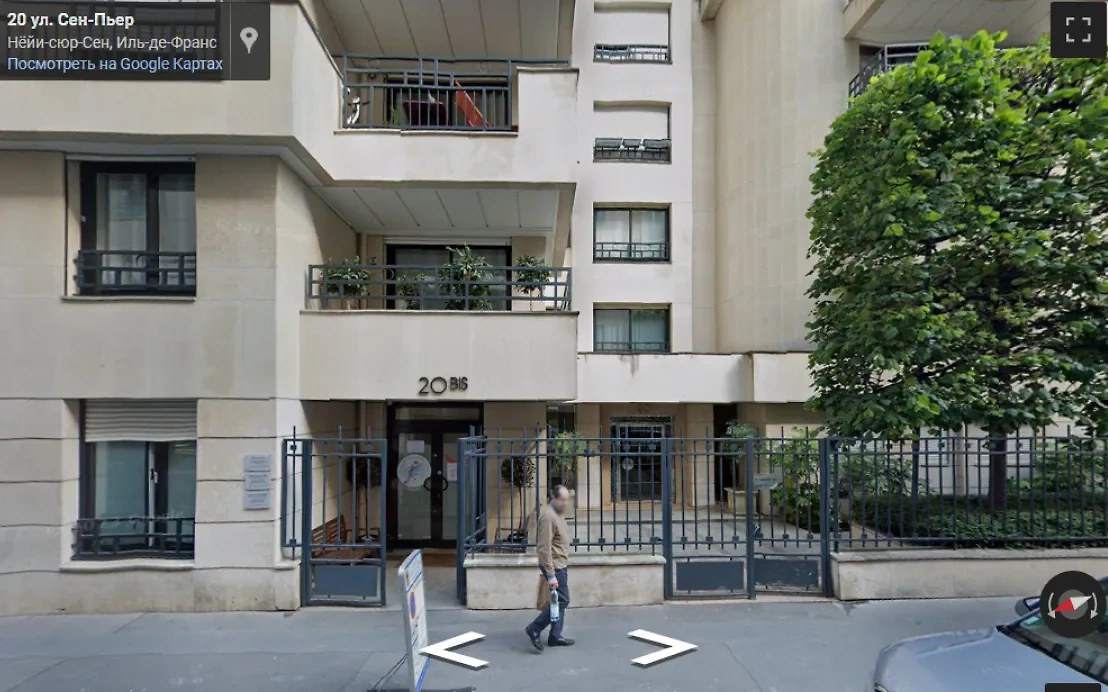 В этом доме имеет недвижимость сестра Леонида Гольдорта. Фото © maps.app.goo.g