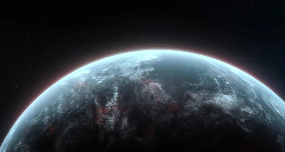 Экзопланета Teegarden b в представлении художника. Фото © Youtube / KOSMO