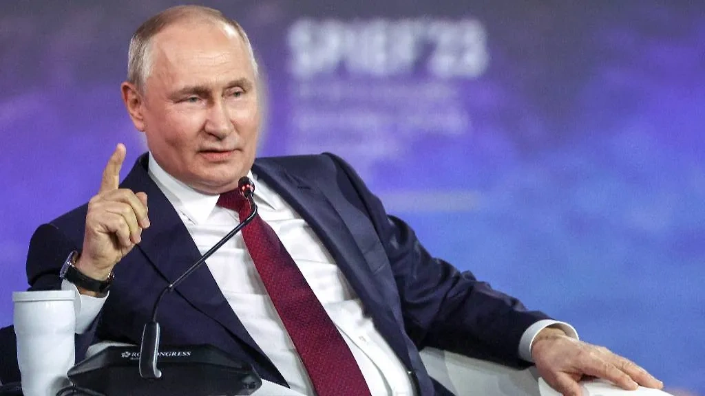 Президент Российской Федерации Владимир Путин. Фото © ТАСС / Сергей Бобылев