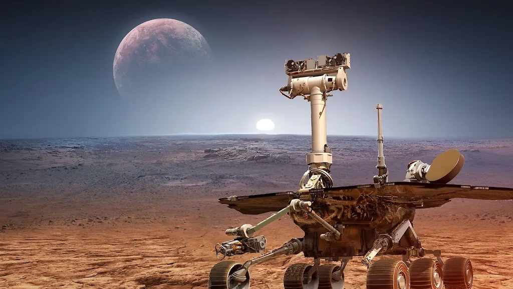 Ровер Curiosity находит на Марсе кислород загадочного происхождения. Обложка © Shutterstock / FOTODOM