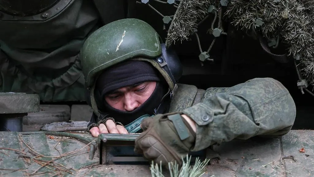 Российский военный в зоне СВО. Фото © ТАСС / Алексей Коновалов