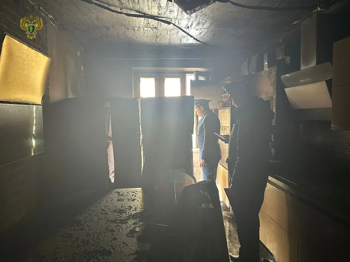 Обстановка в квартире в Химках после хлопка. Фото © Telegram / Прокуратура Московской области