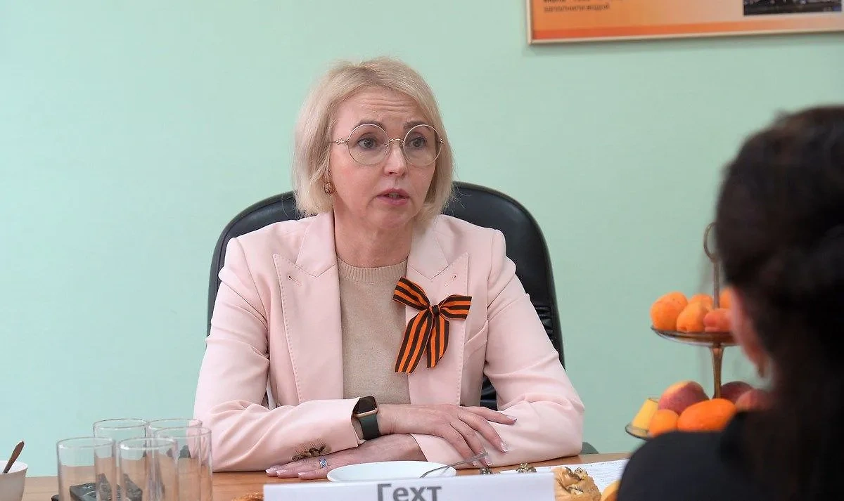 Первый вице-губернатор Челябинской области Ирина Гехт. Фото © Telegram / Ирина Гехт