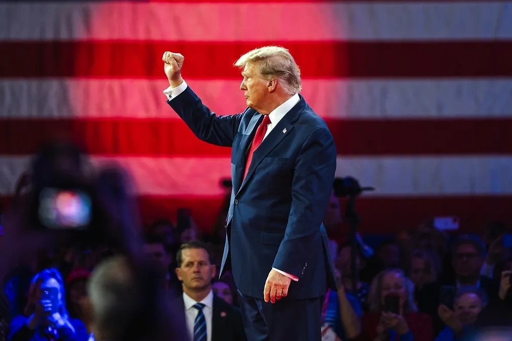 Кандидат в президенты США Дональд Трамп. Обложка © Shutterstock / FOTODOM / Jonah Elkowitz