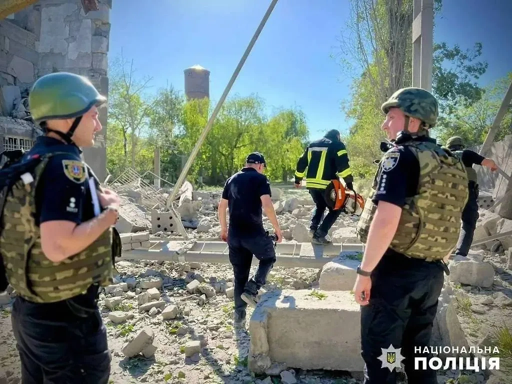 Последствия взрывов в Одессе. Фото © Telegram / Полиция Украины