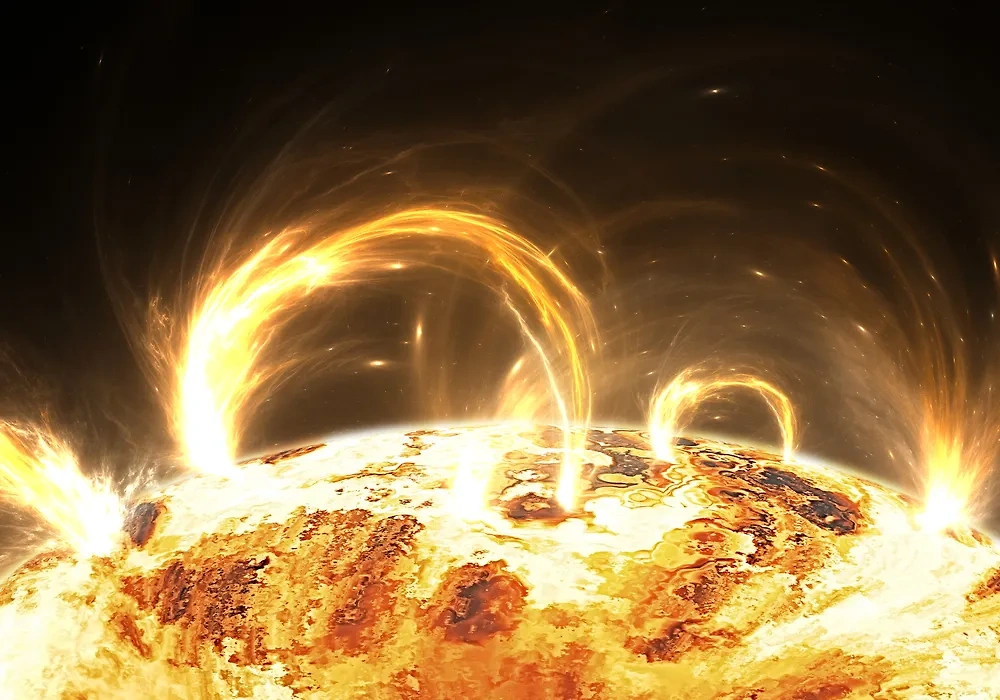 Пять мощных вспышек зафиксированы на Солнце. Обложка © Shutterstock / FOTODOM