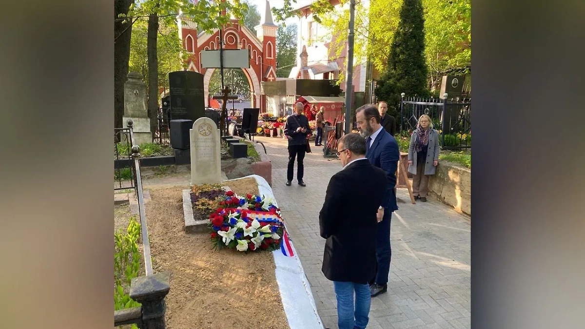 День поминовения павших во время Второй мировой войны. Фото © Telegram / Посольство Нидерландов в Москве