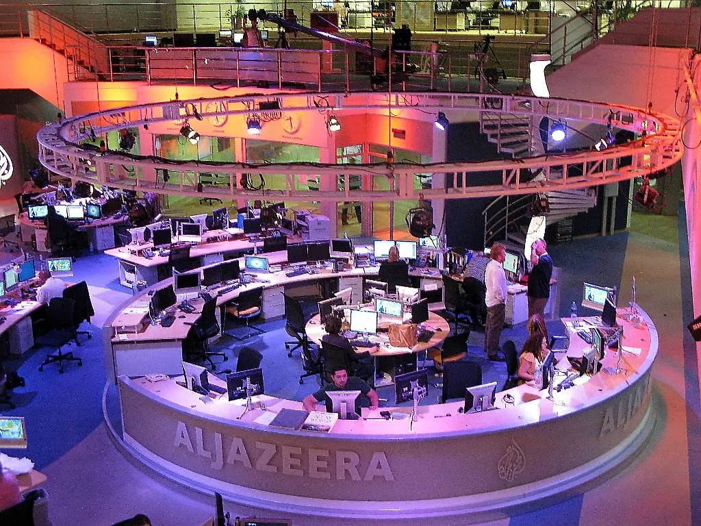 Офис Al Jazeera. Обложка © ТАСС / dpa / Anne Beatrice Clasmann